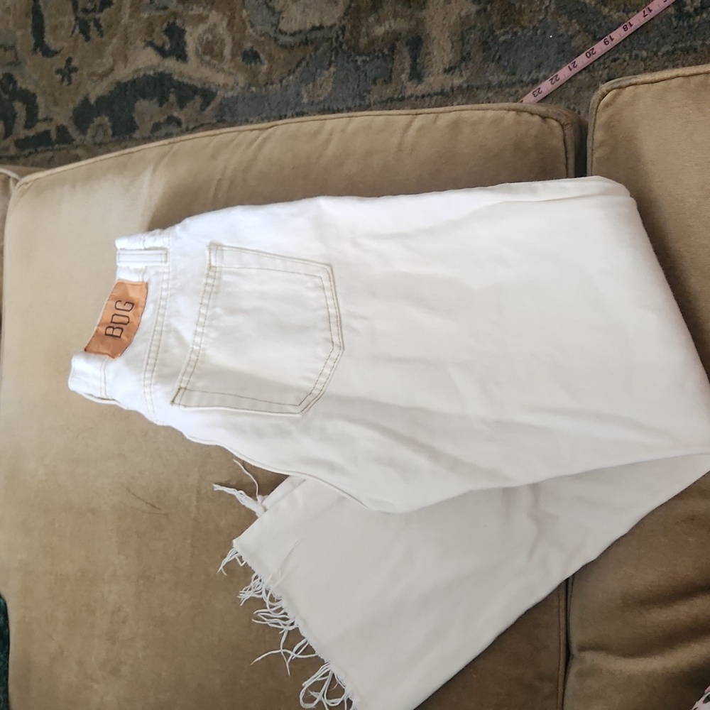 BDG Women Off White cotton cowboy Jeans S 25